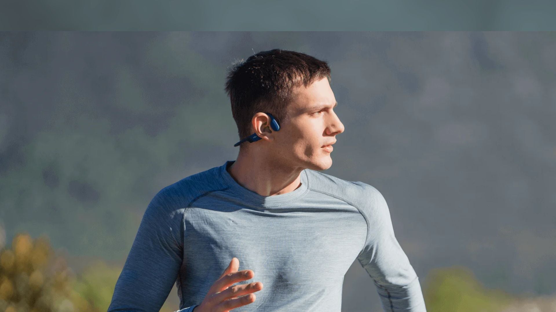 Shokz bone conduction headphones allow you to stay situationally aware while listening to your media - now available at U.S. Elite