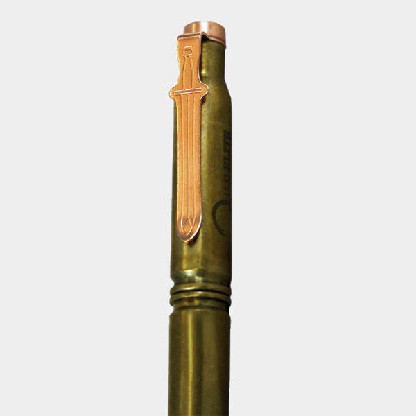 Junior's 7.62 Brass Bullet Pen (Engraved w/ U.S. Elite Logo)